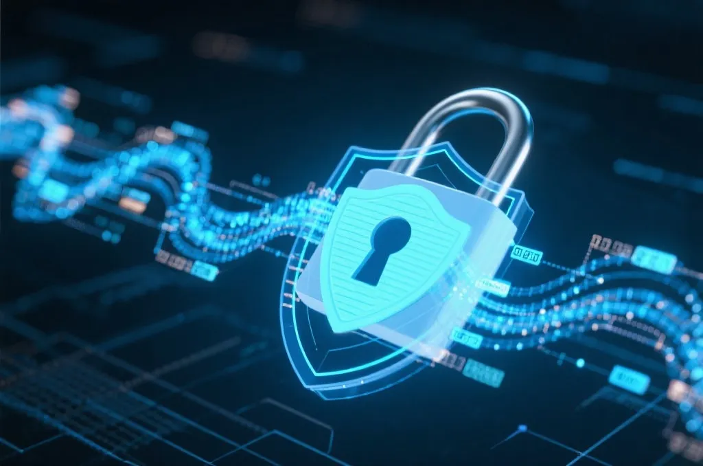 安全与数据加密示意图